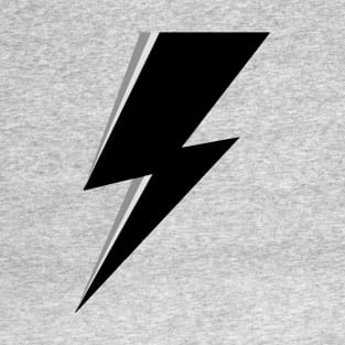 Black and white lighting bolt  - Eyesasdaggers T-Shirt